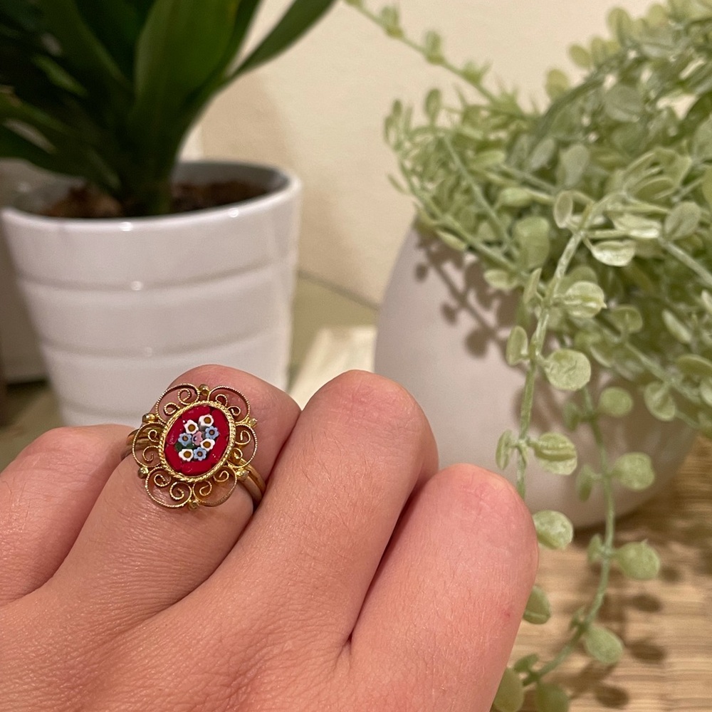 Flower ring - Picture 3 of 4